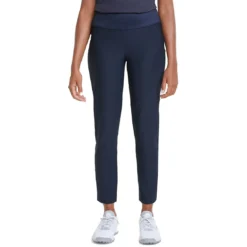 Puma Women's PWRSHAPE Pants -Pum Golf Club Shop puma 2022 womens pwrshape pants navy blazer model itempicture