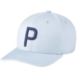 Puma 2022 Youth P Snapback Hat -Pum Golf Club Shop puma 2022 youth p snapback hat high rise navy blazer itempicture
