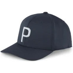Puma P Snapback Hat -Pum Golf Club Shop puma 2023 p snapback hat deep navy ash grey itempicture