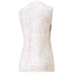 Puma Women's MATTR Stillwater Sleeveless Polo -Pum Golf Club Shop puma 2023 womens mattr stillwater sleeveless polo rose dust back itempicture