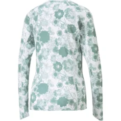 Puma Women's YOU-V Lily Pad Crew 5 Puma Women's YOU-V Lily Pad Crew -Pum Golf Club Shop puma 2023 womens you v lily pad crew adriatic back itempicture