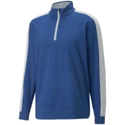 Puma CLOUDSPUN T7 Quarter Zip -Pum Golf Club Shop puma cloudspun t7 quarter zip blazing blue itempicture