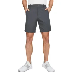 Puma Dealer 8 Inch Shorts -Pum Golf Club Shop puma dealer 8 inch shorts strong grey front itempicture