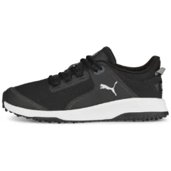 Puma Fusion Grip Golf Shoes Black/Silver/Quiet Shade