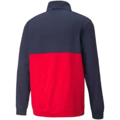 Puma 2022 Gamer Colorblock Pullover -Pum Golf Club Shop puma gamer colorblock pullover navy blazer ski patrol back itempicture