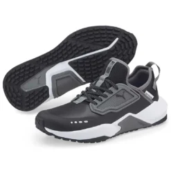 Puma GS.One Golf Shoes Black/Quiet Shade -Pum Golf Club Shop puma gs one golf shoes black quiet shade pair itempicture
