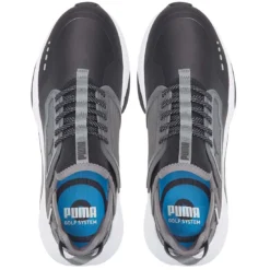 Puma GS.One Golf Shoes Black/Quiet Shade -Pum Golf Club Shop puma gs one golf shoes black quiet shade top itempicture