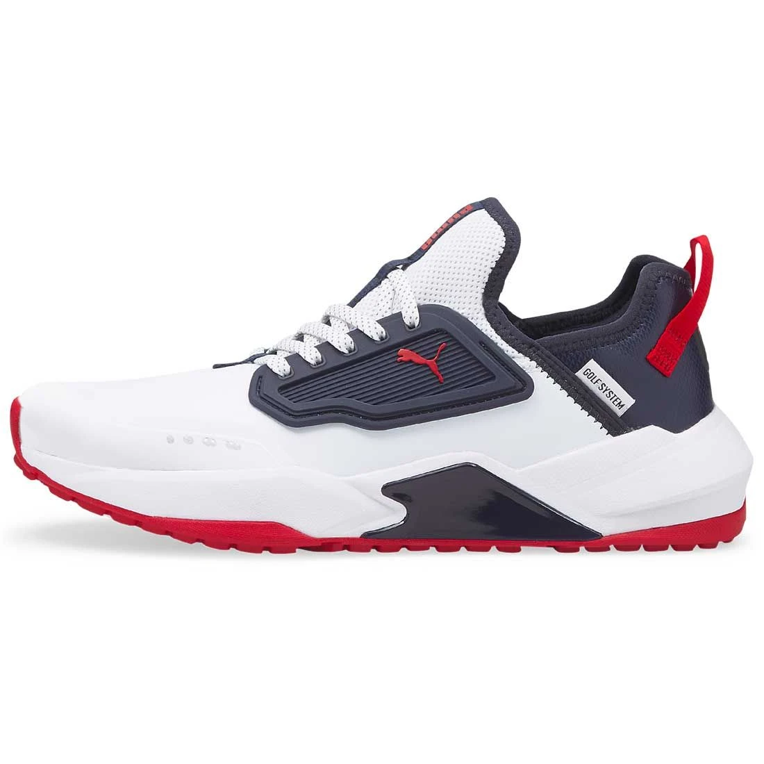 Puma GS.One Golf Shoes White/Navy Blazer/Ski Patrol 1 Puma GS.One Golf Shoes White/Navy Blazer/Ski Patrol