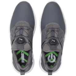Puma Ignite Articulate Disc Golf Shoes Quiet Shade/Silver -Pum Golf Club Shop puma ignite articulate disc golf shoes quiet shade silver top itempicture