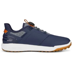 Puma Ignite Elevate Disc Golf Shoes Navy/Silver -Pum Golf Club Shop puma ignite elevate disc golf shoes navy silver 376080 05 profile2 itempicture