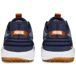 Puma Ignite Elevate Golf Shoes Navy/Silver -Pum Golf Club Shop puma ignite elevate golf shoes navy silver 376077 05 heel itempicture
