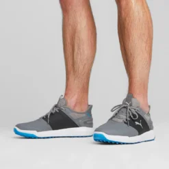 Puma Ignite Elevate Golf Shoes Quiet Shade/Silver 14 Puma Ignite Elevate Golf Shoes Quiet Shade/Silver -Pum Golf Club Shop puma ignite elevate golf shoes quiet shade silver 376077 03 mod1 itempicture