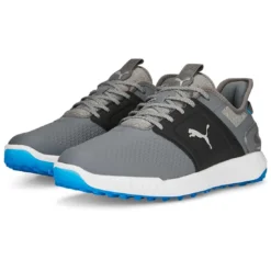 Puma Ignite Elevate Golf Shoes Quiet Shade/Silver 10 Puma Ignite Elevate Golf Shoes Quiet Shade/Silver -Pum Golf Club Shop puma ignite elevate golf shoes quiet shade silver 376077 03 pair itempicture