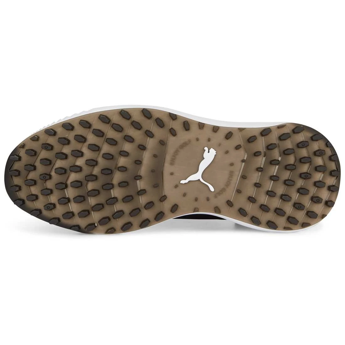 Puma Ignite Elevate Golf Shoes White/Black/Silver 2 Puma Ignite Elevate Golf Shoes White/Black/Silver - Image 2