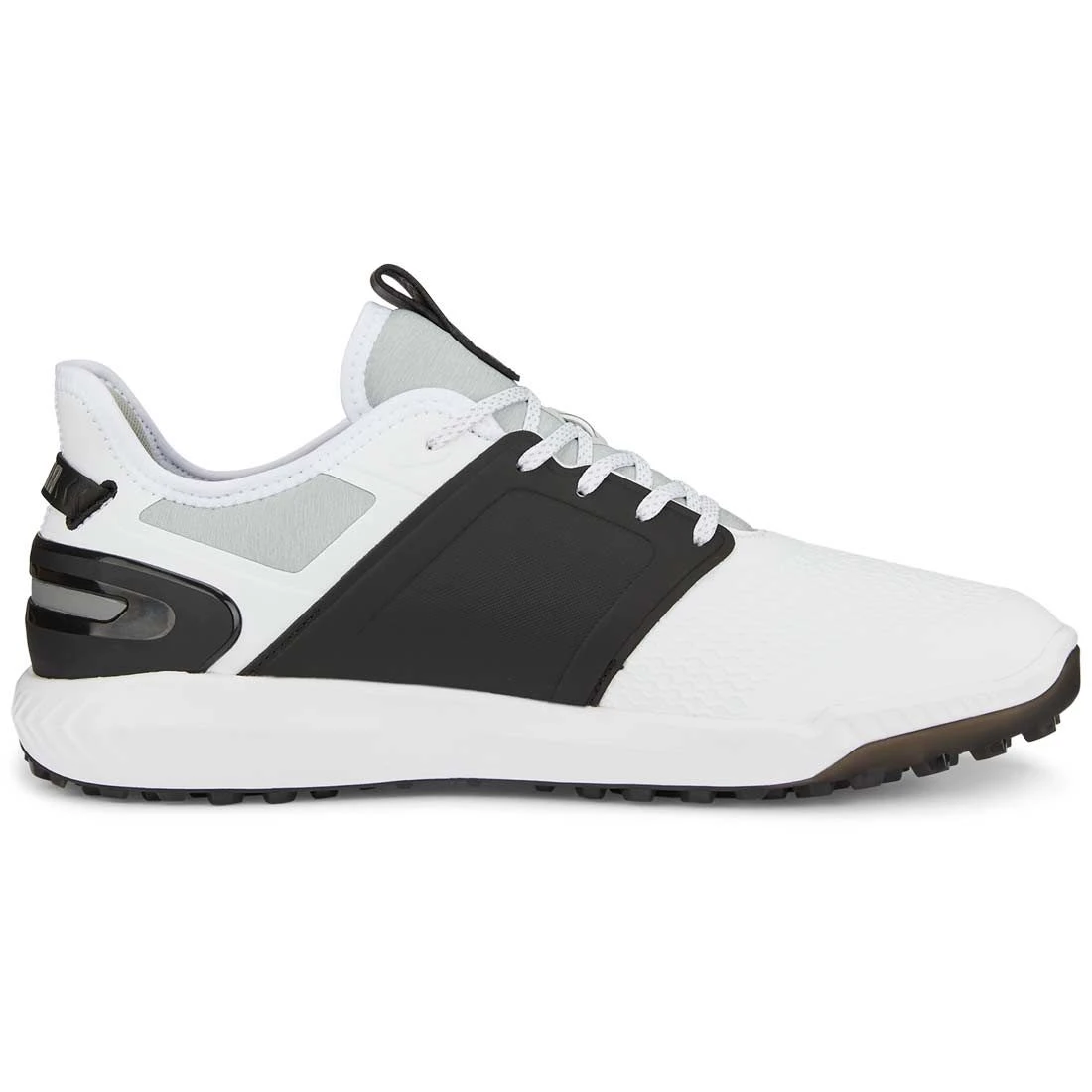 Puma Ignite Elevate Golf Shoes White/Black/Silver 6 Puma Ignite Elevate Golf Shoes White/Black/Silver - Image 6