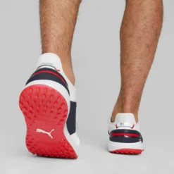 Puma Ignite Elevate Golf Shoes White/Silver/Navy -Pum Golf Club Shop puma ignite elevate golf shoes white silver navy 376077 04 mod2 itempicture