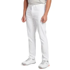 Puma Jackpot 5 Pocket Pants -Pum Golf Club Shop puma jackpot 5 pocket pants white front model itempicture