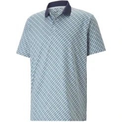 Puma MATTR Pineapples Polo -Pum Golf Club Shop puma mattr pineapples polo navy blazer front itempicture