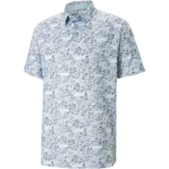 Puma MATTR Seaplanes Polo -Pum Golf Club Shop puma mattr seaplanes polo navy blazer front itempicture