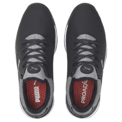 Puma Proadapt Alphacat Golf Shoes Black/Silver/Quiet Shade -Pum Golf Club Shop puma proadapt alphacat golf shoes black silver quiet shade top itempicture