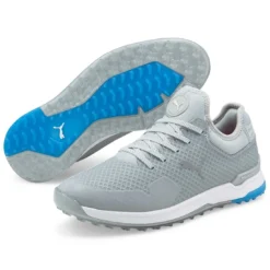 Puma Proadapt Alphacat Golf Shoes High Rise/Silver/Ibiza Blue -Pum Golf Club Shop puma proadapt alphacat golf shoes high rise silver ibiza blue beauty itempicture