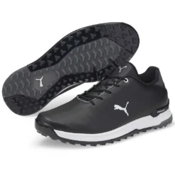 Puma Proadapt Alphacat Leather Golf Shoes Black/Silver 10 Puma Proadapt Alphacat Leather Golf Shoes Black/Silver -Pum Golf Club Shop puma proadapt alphacat leather golf shoes black silver 376044 02 pair itempicture