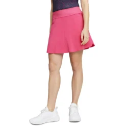 Puma Women's PWRSHAPE Solid Skort -Pum Golf Club Shop puma womens pwrshape solid skort orchid shadow itempicture