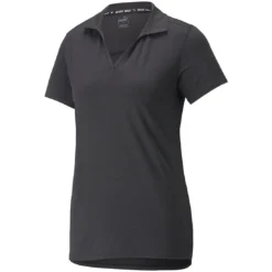 Puma Women's CLOUDSPUN Coast Polo -Pum Golf Club Shop puma 2022 womens cloudspun coast polo black itempicture