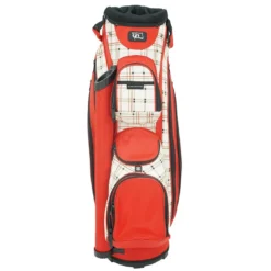 RJ Sports Women's Paradise Cart Bag -Pum Golf Club Shop rj sports 2023 paradise cart bag cherry plaid front itempicture