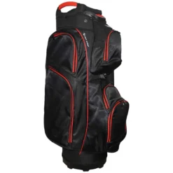 RJ Sports Mission Cart Bag -Pum Golf Club Shop rj sports mission cart bag black red left itempicture