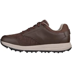 Skechers Arch Fit GO GOLF Elite 5 Range Golf Shoes Brown -Pum Golf Club Shop sheckers arch fit go golf elite 5 range golf shoes brown spine itempicture