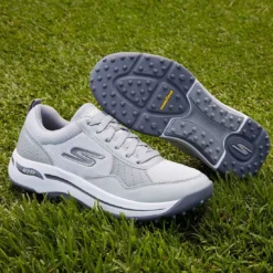 Skechers GO GOLF Arch Fit Line Up Golf Shoes Grey -Pum Golf Club Shop skechers go golf arch fit line up golf shoes grey beauty itempicture