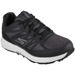 Skechers Women's GO GOLF Elite 5 Score Golf Shoes Black/White -Pum Golf Club Shop skechers womens go golf elite 5 score golf shoes black white front itempicture