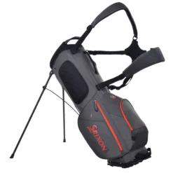 Srixon Ultra Light Stand Bag -Pum Golf Club Shop srixon 2021 ultra light stand bag grey orange back