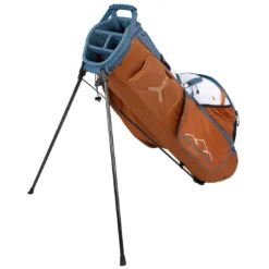 Sun Mountain 2023 3.5 LS Zero-G Stand Bag -Pum Golf Club Shop sun mountain 2023 3 5 ls zero g stand bag pecan spruce white back itempicture