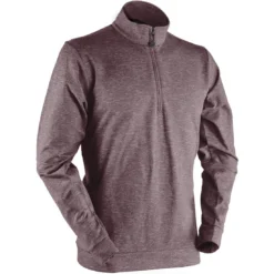Sun Mountain Bridger Pullover -Pum Golf Club Shop sun mountain 2023 bridger pullover teak itempicture