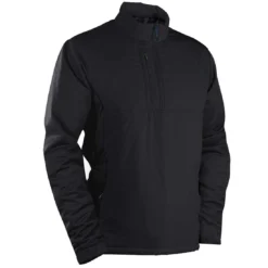 Sun Mountain Colter II Long Sleeve Pullover -Pum Golf Club Shop sun mountain 2023 colter ii ls pullover black itempicture