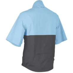 Sun Mountain Monsoon Short Sleeve Rain Pullover -Pum Golf Club Shop sun mountain 2023 monsoon ss rain pullover glacier steel back itempicture