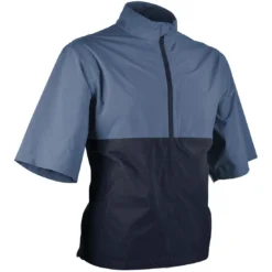 Sun Mountain Monsoon Short Sleeve Rain Pullover -Pum Golf Club Shop sun mountain 2023 monsoon ss rain pullover infinity navy itempicture