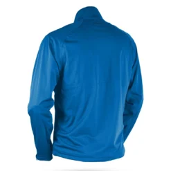 Sun Mountain Rainflex Elite Long Sleeve Rain Pullover -Pum Golf Club Shop sun mountain 2023 rainflex elite ls rain pullover royal back itempicture
