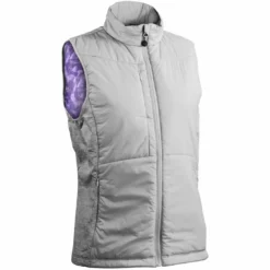 Sun Mountain Women's Colter II Vest -Pum Golf Club Shop sun mountain 2023 womens colter ii vest platinum v2 itempicture