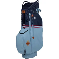Sun Mountain Mid Stripe 14-Way Cart Bag -Pum Golf Club Shop sun mountain 2024 mid stripe 14 way cart bag frost navy red itempicture