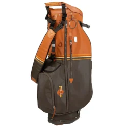 Sun Mountain Mid Stripe 4-Way Cart Bag -Pum Golf Club Shop sun mountain 2024 mid stripe cart bag cabin umber white itempicture