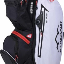 Sun Mountain Sync Cart Bag 15 Sun Mountain Sync Cart Bag -Pum Golf Club Shop sun mountain 2024 sync cart bag black white rush red pocket itempicture