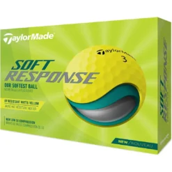 TaylorMade Soft Response Yellow Golf Balls