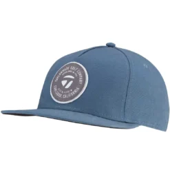 TaylorMade 5 Panel Flat Bill Hat -Pum Golf Club Shop taylormade 2023 5 panel flat bill hat blue itempicture