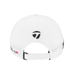 TaylorMade Tour LiteTech Hat -Pum Golf Club Shop taylormade 2023 tour litetech hat white back itempicture