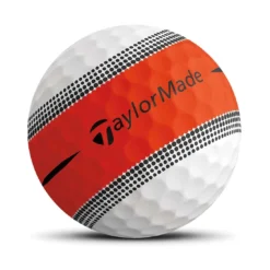 TaylorMade Tour Response Stripe Multicolor Golf Balls -Pum Golf Club Shop taylormade 2023 tour response stripe multicolor golf balls orange quarter itempicture