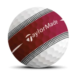 TaylorMade Tour Response Stripe Multicolor Golf Balls -Pum Golf Club Shop taylormade 2023 tour response stripe multicolor golf balls red quarter itempicture