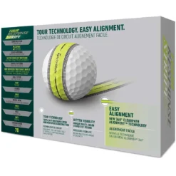 TaylorMade Tour Response Stripe Multicolor Golf Balls -Pum Golf Club Shop taylormade 2023 tour response stripe multicolor golf balls tray itempicture